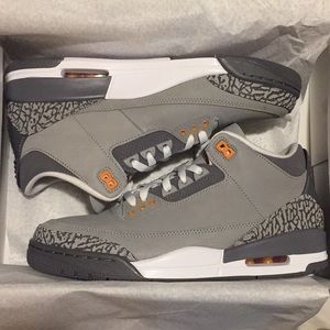 Jordan 3’s retro “Cool Greys”